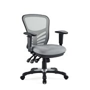 Mesh office chair in gray by Modway additional picture 11