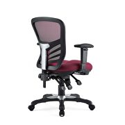 Mesh office chair in red by Modway additional picture 3