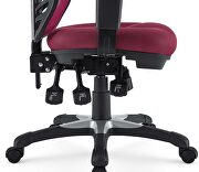 Mesh office chair in red by Modway additional picture 5