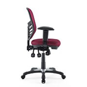 Mesh office chair in red by Modway additional picture 6