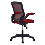Veer mesh office chair in red additional photo 2 of 7
