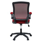 Veer mesh office chair in red additional photo 5 of 7