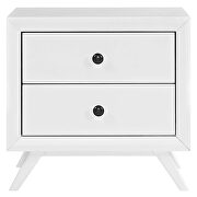 Rich mid-century design nightstand in white by Modway additional picture 4