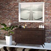 Wood dresser in cappuccino by Modway additional picture 2