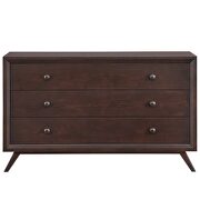 Wood dresser in cappuccino by Modway additional picture 3
