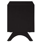 Nightstand or end table in cappuccino additional photo 3 of 4