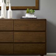 Wood dresser in chestnut by Modway additional picture 6