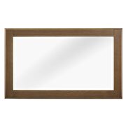 Wood frame mirror in chestnut by Modway additional picture 3