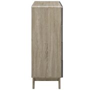 Four-drawer chest or stand in natural gray by Modway additional picture 3