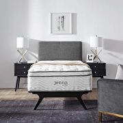 Twin innerspring mattress in white additional photo 2 of 8