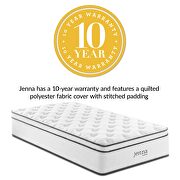 Twin innerspring mattress in white additional photo 5 of 8
