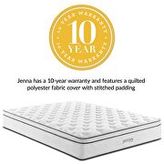 Twin innerspring mattress in white by Modway additional picture 11