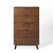Wood chest in walnut by Modway additional picture 6