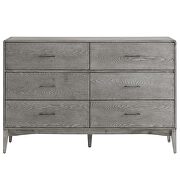 Wood dresser in gray by Modway additional picture 4