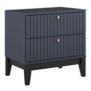 Blue finish contemporary modern design nightstand by Modway additional picture 2
