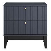 Blue finish contemporary modern design nightstand by Modway additional picture 5