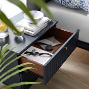 Blue finish contemporary modern design nightstand by Modway additional picture 7