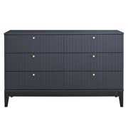 Blue finish contemporary modern design dresser by Modway additional picture 5