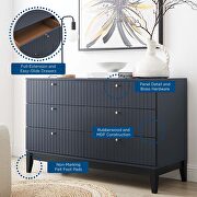 Blue finish contemporary modern design dresser by Modway additional picture 6