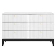 White finish contemporary modern design dresser by Modway additional picture 5