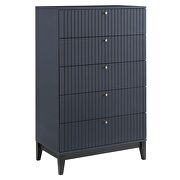Blue finish contemporary modern design chest by Modway additional picture 2