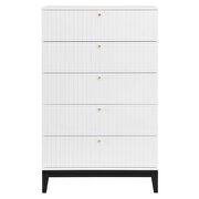 White finish contemporary modern design chest by Modway additional picture 5