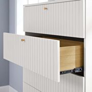 White finish contemporary modern design chest by Modway additional picture 7