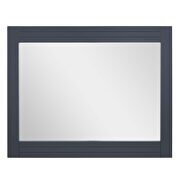 Blue finish frame contemporary modern design mirror by Modway additional picture 2