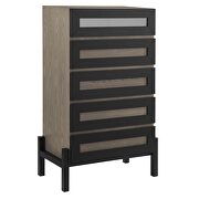 Oak finish contemporary modern style chest by Modway additional picture 2
