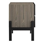 Oak finish contemporary modern style nightstand by Modway additional picture 4