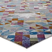 Triangle mosaic area rug by Modway additional picture 4