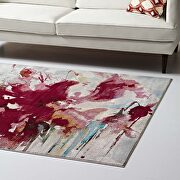 Abstract floral area rug by Modway additional picture 4