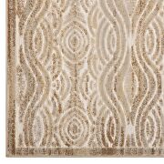Rustic vintage abstract waves area rug by Modway additional picture 6