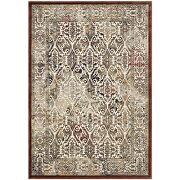 Ornate turkish vintage area rug in tan/ walnut brown by Modway additional picture 2