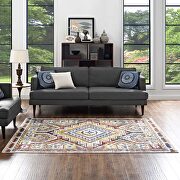 Distressed southwestern aztec stain resistant area rug by Modway additional picture 3