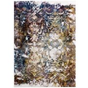Multicolored distressed finish vintage floral moroccan trellis area rug by Modway additional picture 9