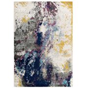 Contemporary modern abstract area rug by Modway additional picture 8