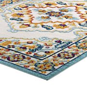 Distressed floral persian medallion indoor and outdoor area rug by Modway additional picture 4