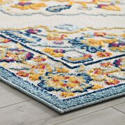 Distressed floral persian medallion indoor and outdoor area rug by Modway additional picture 7