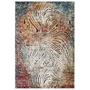 Multicolored finish contemporary modern vintage mosaic area rug by Modway additional picture 5