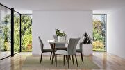 Extendable metal dining table in white by New Spec additional picture 5