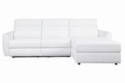 Casual white power recliner sectional by Coaster additional picture 4