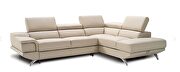 White storage sectional in leather by SofaCraft additional picture 2