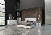 Italian lacquered contemporary queen bed by SofaCraft additional picture 3