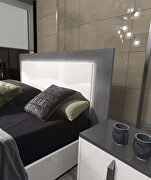 Italian lacquered contemporary queen bed by SofaCraft additional picture 9