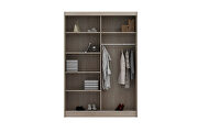 71-inch stylish wardrobe / closet in black by Skyler Design additional picture 2