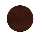 Dark walnut casual style round dining table by Furniture of America additional picture 3
