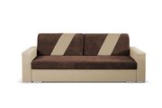 Two-toned brown sofa bed by Skyler Design additional picture 5