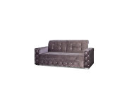 Rose fabric tufted style sofa bed by Skyler Design additional picture 5