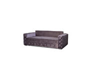Rose fabric tufted style sofa bed by Skyler Design additional picture 6